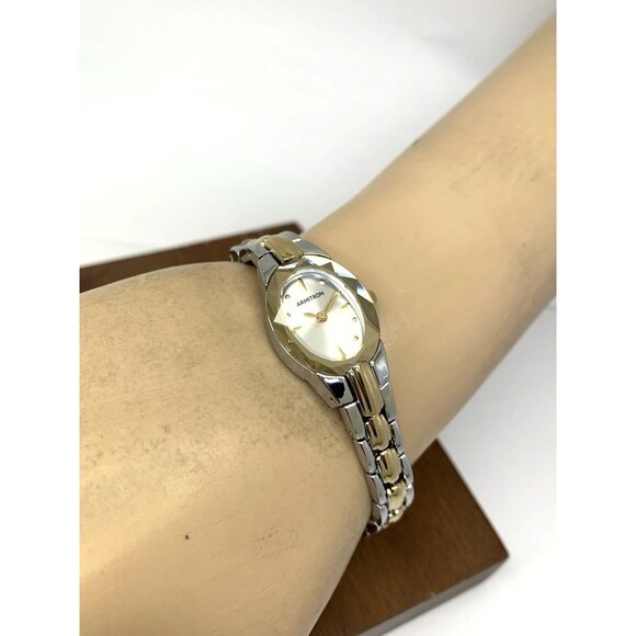 Armitron Women\'s Watch 75/3313TTG Silver Dial Quartz Two Tone Steel Petite 17mm main image 12